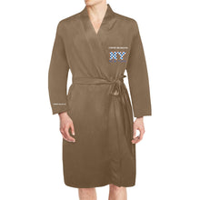 Load image into Gallery viewer, Men's Long Sleeve Belted Night Robe (H56)