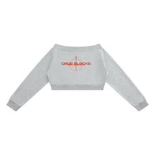 Load image into Gallery viewer, Women's Off-Shoulder Full Zip Hoodie