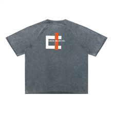 Load image into Gallery viewer, Unisex Mineral Wash Raw Edge T-Shirt