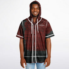 Load image into Gallery viewer, Hooded Baseball Jersey - AOP