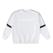 Load image into Gallery viewer, Oversized Crewneck Taped Sweatshirt