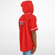 Load image into Gallery viewer, Hooded Baseball Jersey - AOP