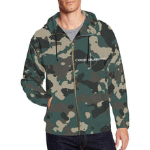 Load image into Gallery viewer, Men's All Over Print Full Zip Hoodie (Model H14)