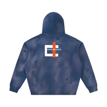 Load image into Gallery viewer, Unisex Sunfade Frayed Fleece Hoodie