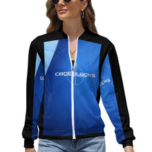 Load image into Gallery viewer, Women's Long Sleeve Zipper Jacket