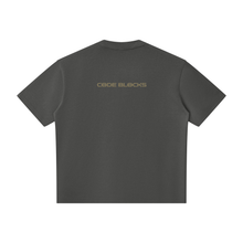 Load image into Gallery viewer, Unisex Oversized Piping Henley T-Shirt