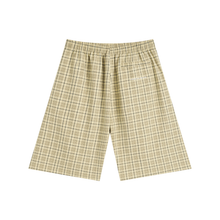 Load image into Gallery viewer, Unisex Plaid Wide Leg Shorts