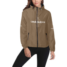 Load image into Gallery viewer, Unisex All Over Print Hooded Windbreaker (Model H23)