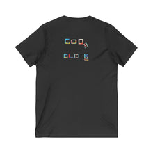Load image into Gallery viewer, Unisex Jersey Short Sleeve V-Neck Tee