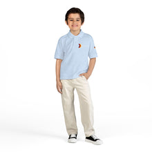 Load image into Gallery viewer, Youth Polo Shirt with Chevron Arrow Accent