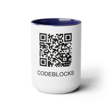 Load image into Gallery viewer, Two-Tone Coffee Mugs, 15oz