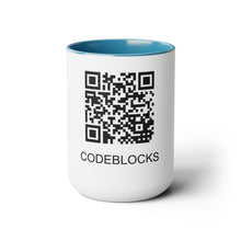 Load image into Gallery viewer, Two-Tone Coffee Mugs, 15oz