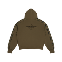 Load image into Gallery viewer, Unisex Boxy Camo Paneled Hoodie