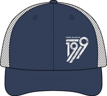 Load image into Gallery viewer, 199 Trucker Hat – Vintage 'Code Blocks' Racing Logo Cap