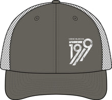 Load image into Gallery viewer, 199 Trucker Hat – Vintage 'Code Blocks' Racing Logo Cap