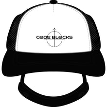 Load image into Gallery viewer, Trucker Hat — "Code Blocks" Dog Foam Mesh Cap