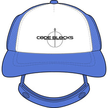 Load image into Gallery viewer, Trucker Hat — "Code Blocks" Dog Foam Mesh Cap