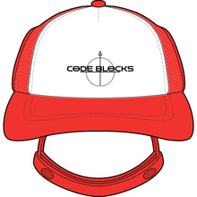 Load image into Gallery viewer, Trucker Hat — "Code Blocks" Dog Foam Mesh Cap