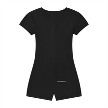 Load image into Gallery viewer, Women's Dual-Function Cape Tie-Waist Romper