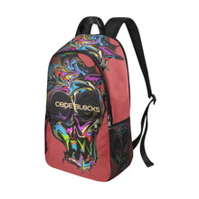 Load image into Gallery viewer, Fabric Backpack with Side Mesh Pockets (1659)