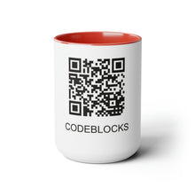 Load image into Gallery viewer, Two-Tone Coffee Mugs, 15oz