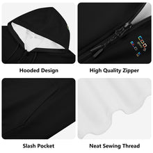 Load image into Gallery viewer, Women's Lightweight Zipper Jumper Sweatshirt Hoodie