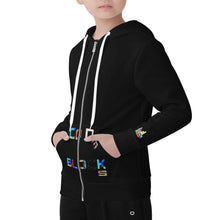 Load image into Gallery viewer, Children ALL Over Print Zip Hoodie