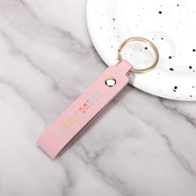 Load image into Gallery viewer, Handcraft Leather Loop Keychain