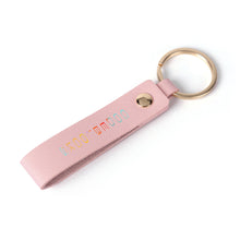 Load image into Gallery viewer, Handcraft Leather Loop Keychain