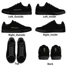 Load image into Gallery viewer, Mens Low Top Leather Sneakers