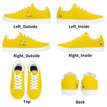 Load image into Gallery viewer, Mens Low Top Leather Sneakers