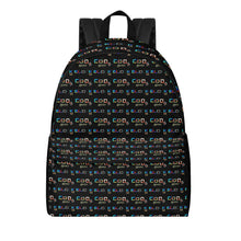Load image into Gallery viewer, Printed + Embroidered New Backpack