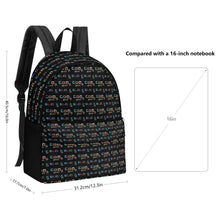 Load image into Gallery viewer, Printed + Embroidered New Backpack