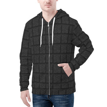 Load image into Gallery viewer, Mens All Over Print Zip Up Hoodie
