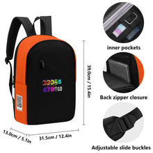 Load image into Gallery viewer, New Half Printing Laptop Backpack