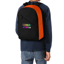 Load image into Gallery viewer, New Half Printing Laptop Backpack