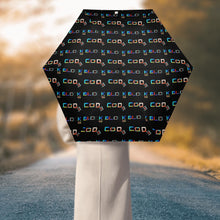 Load image into Gallery viewer, Lightweight Manual Folding Umbrella Printing Outside