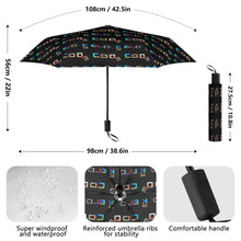 Load image into Gallery viewer, Lightweight Manual Folding Umbrella Printing Outside