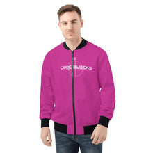 Load image into Gallery viewer, Mens Zip Up Bomber Jacket