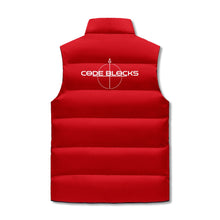 Load image into Gallery viewer, Mens Custom Hooded Puffer Vest
