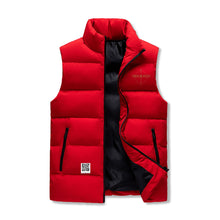 Load image into Gallery viewer, Mens Custom Hooded Puffer Vest