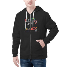Load image into Gallery viewer, Mens All Over Print Zip Up Hoodie