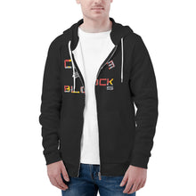 Load image into Gallery viewer, Mens All Over Print Zip Up Hoodie