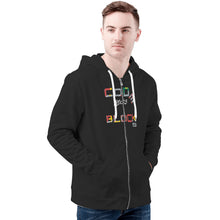 Load image into Gallery viewer, Mens All Over Print Zip Up Hoodie