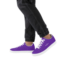 Load image into Gallery viewer, Mens Low Top Leather Sneakers