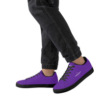 Load image into Gallery viewer, Mens Low Top Leather Sneakers