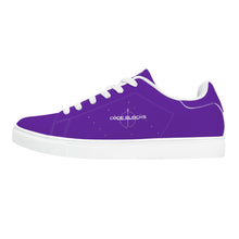 Load image into Gallery viewer, Mens Low Top Leather Sneakers