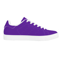 Load image into Gallery viewer, Mens Low Top Leather Sneakers
