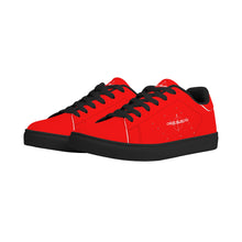 Load image into Gallery viewer, Mens Low Top Leather Sneakers