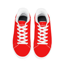 Load image into Gallery viewer, Mens Low Top Leather Sneakers